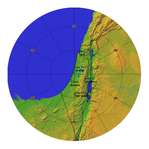 Rain Radar Israel