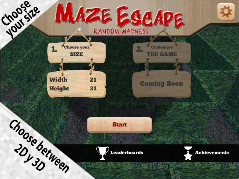 Maze Escape: Random Madness