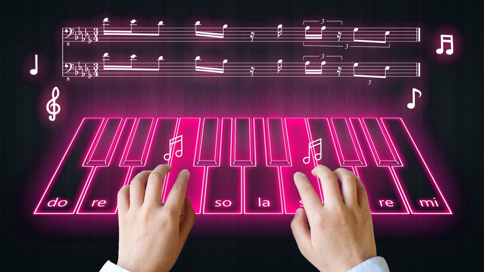 Hologram Piano Prank