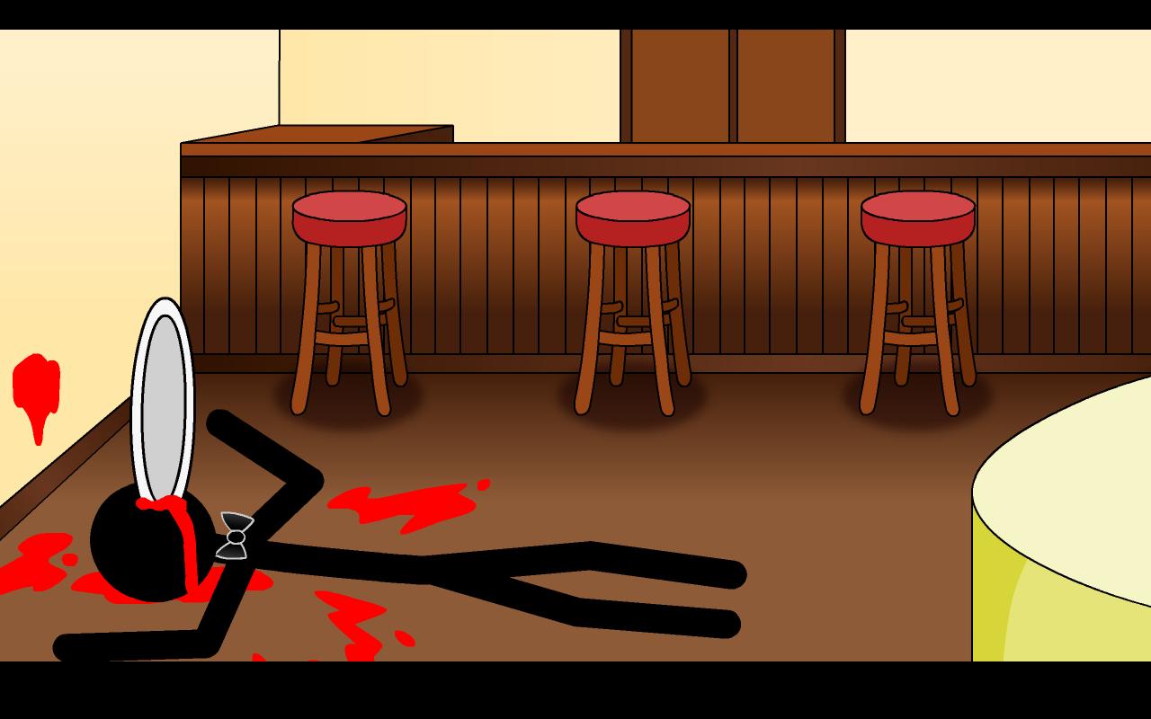 Stickman Murder in Caffe