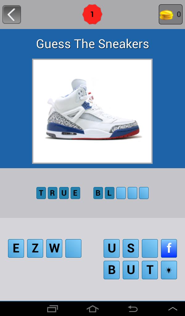 Guess: Sneakers Trivia Quiz