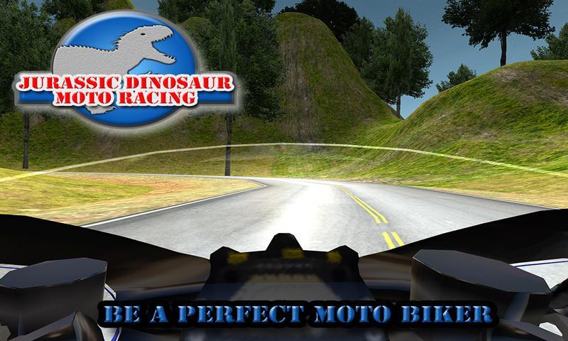 Jurassic Dinosaur Moto Racing