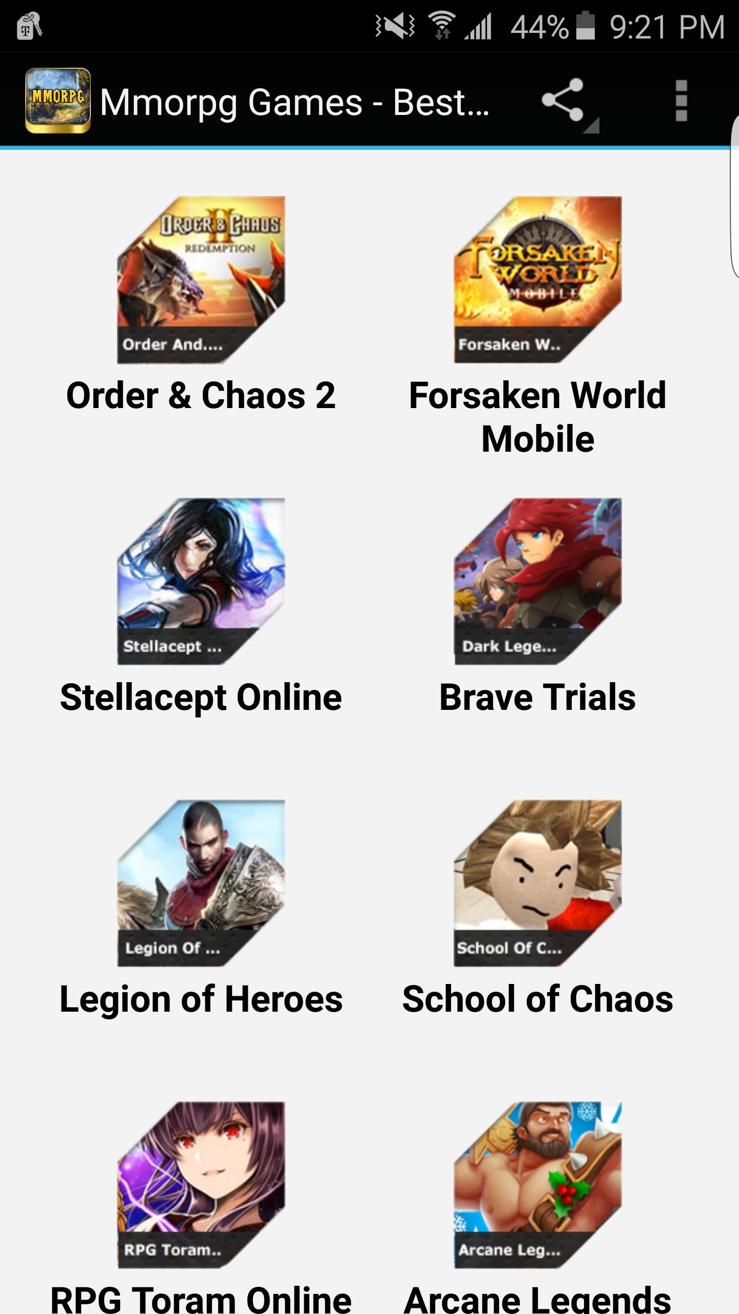 Mmorpg Games - Best Of Android