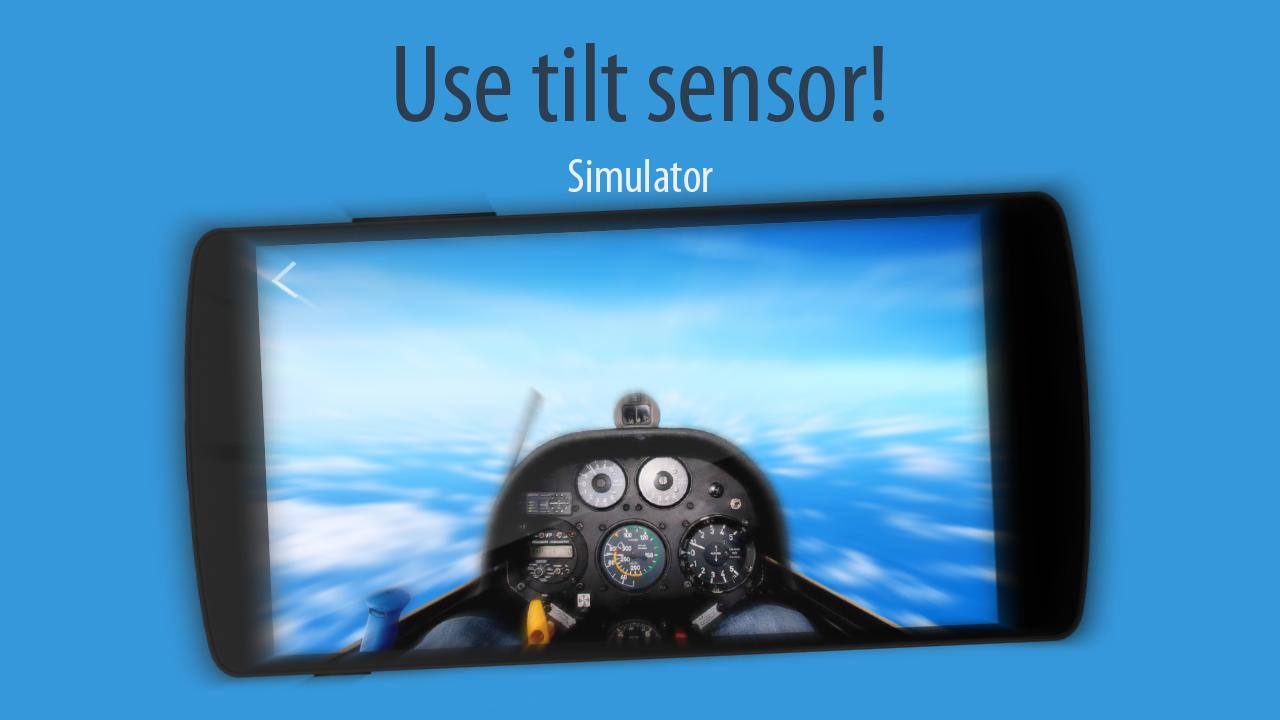 Plane Control Stick Simulator