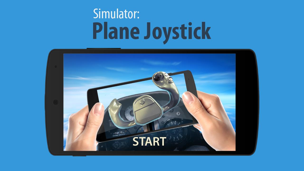 Plane Control Stick Simulator