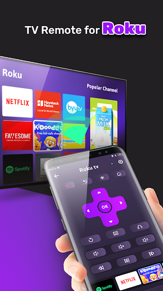 Remote Control for Roku TV