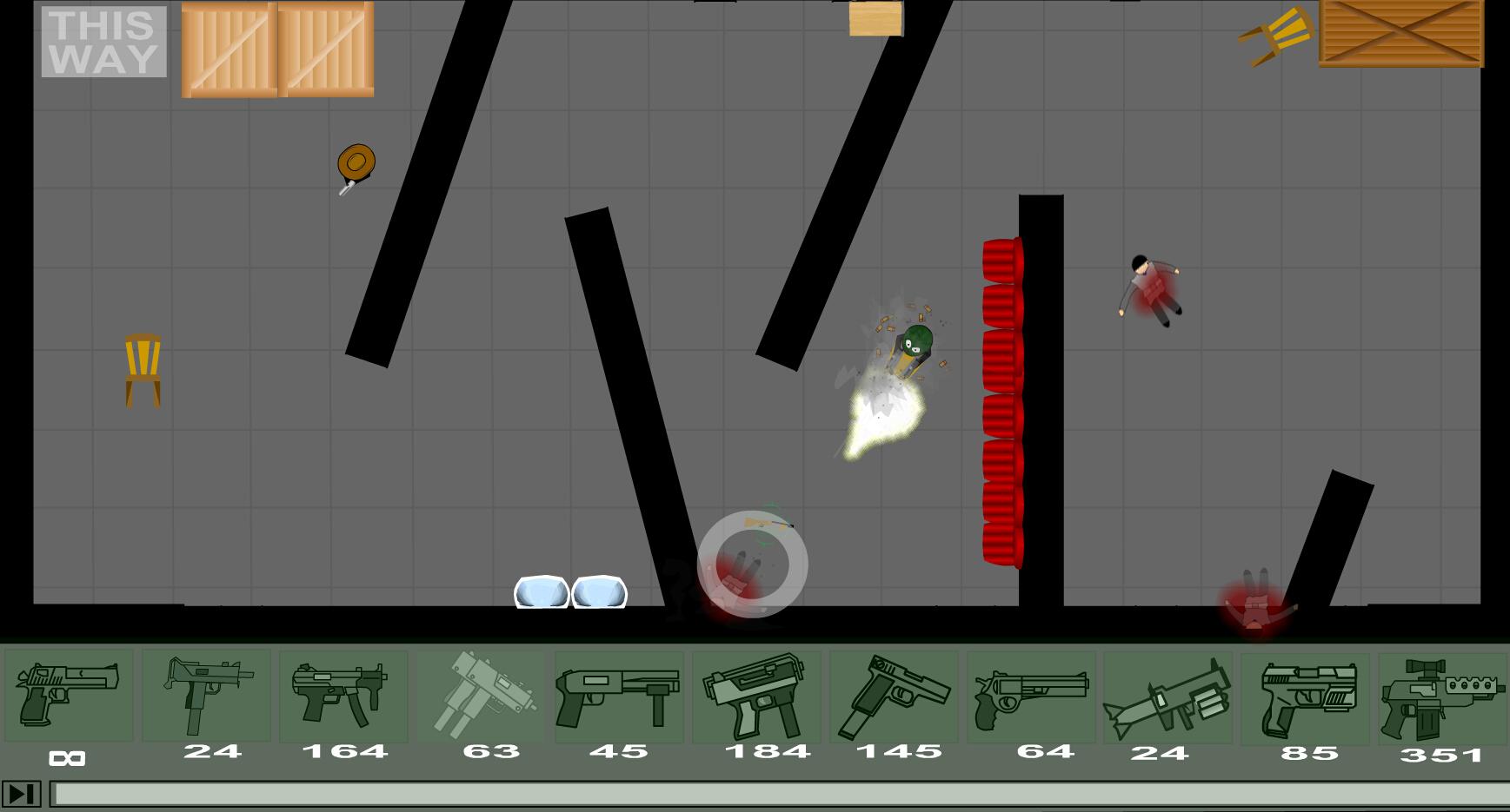 Stickman Soldier Shooting