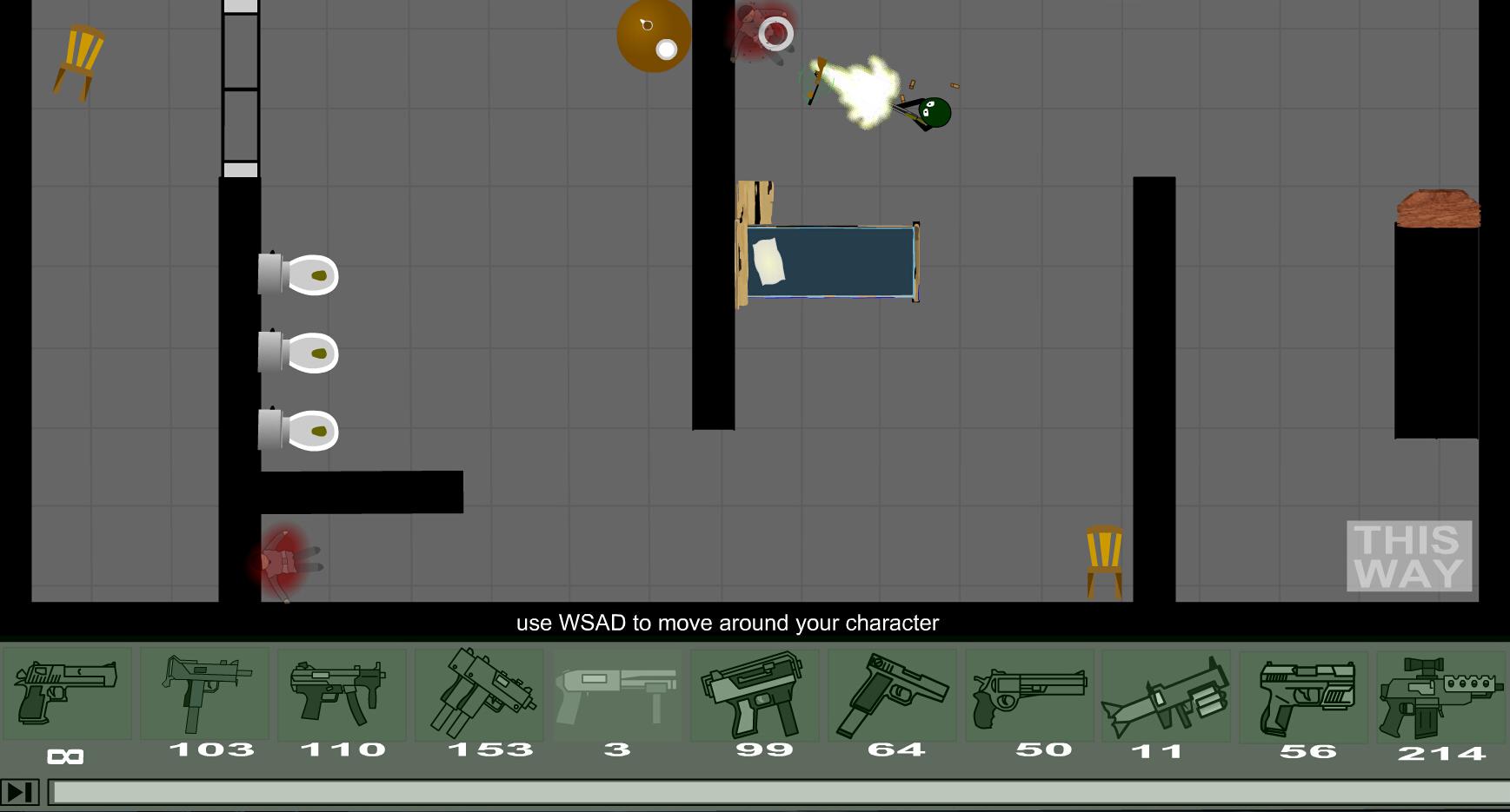 Stickman Soldier Shooting