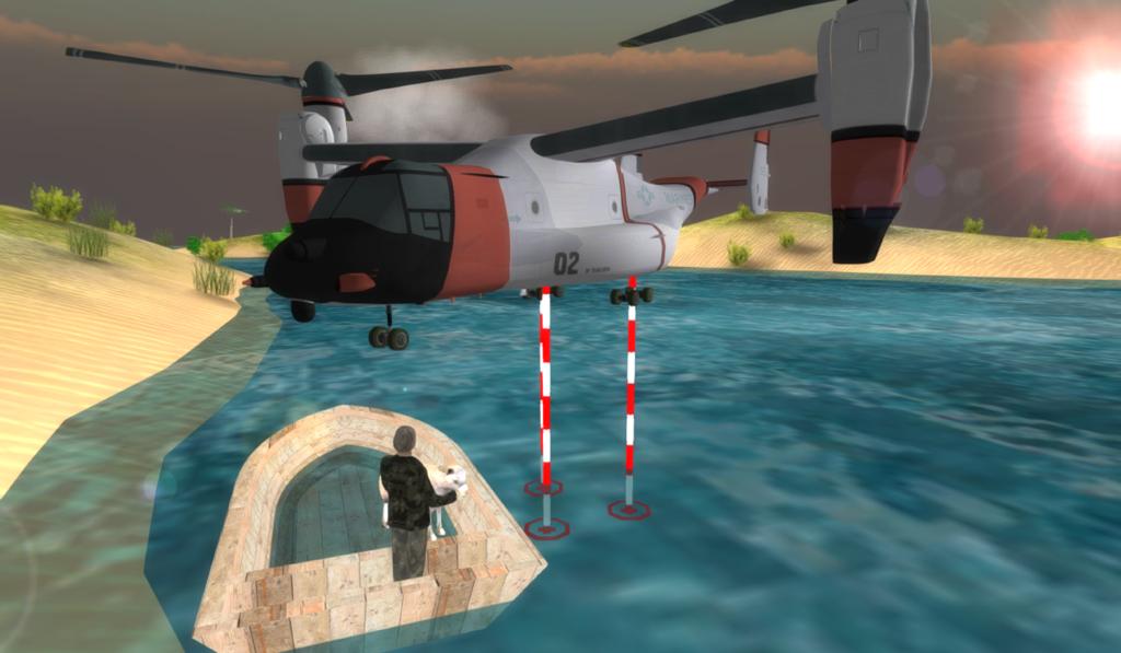 Airplane Helicopter Pilot 3D