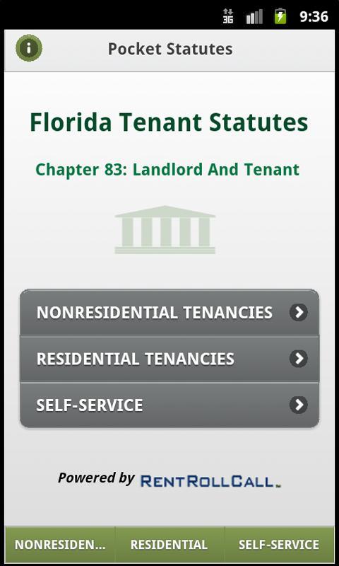 Landlord Tenant Statutes