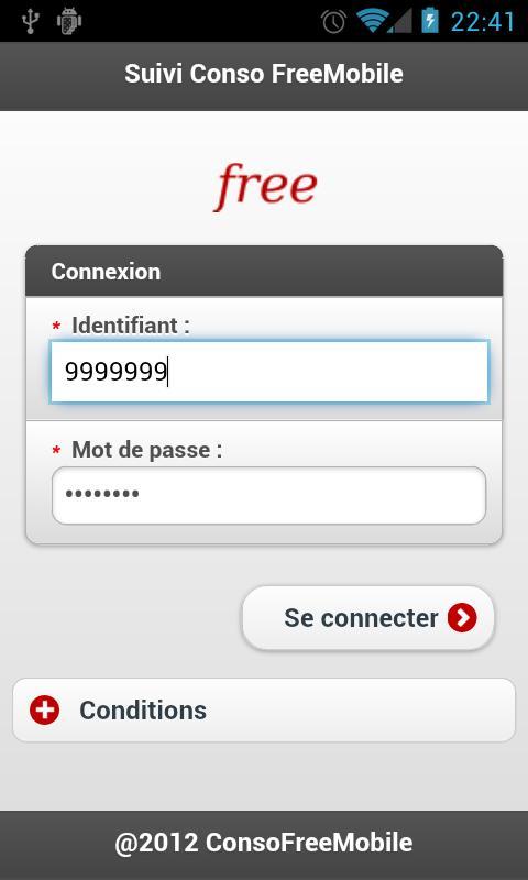 Suivi Conso Free Mobile