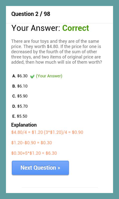 GMAT Mock Test