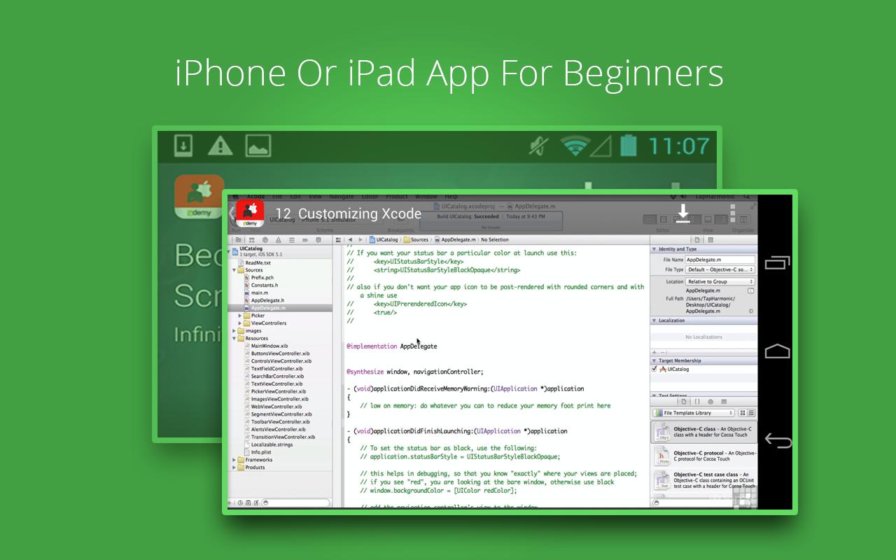 Udemy iOS Development Tutorial