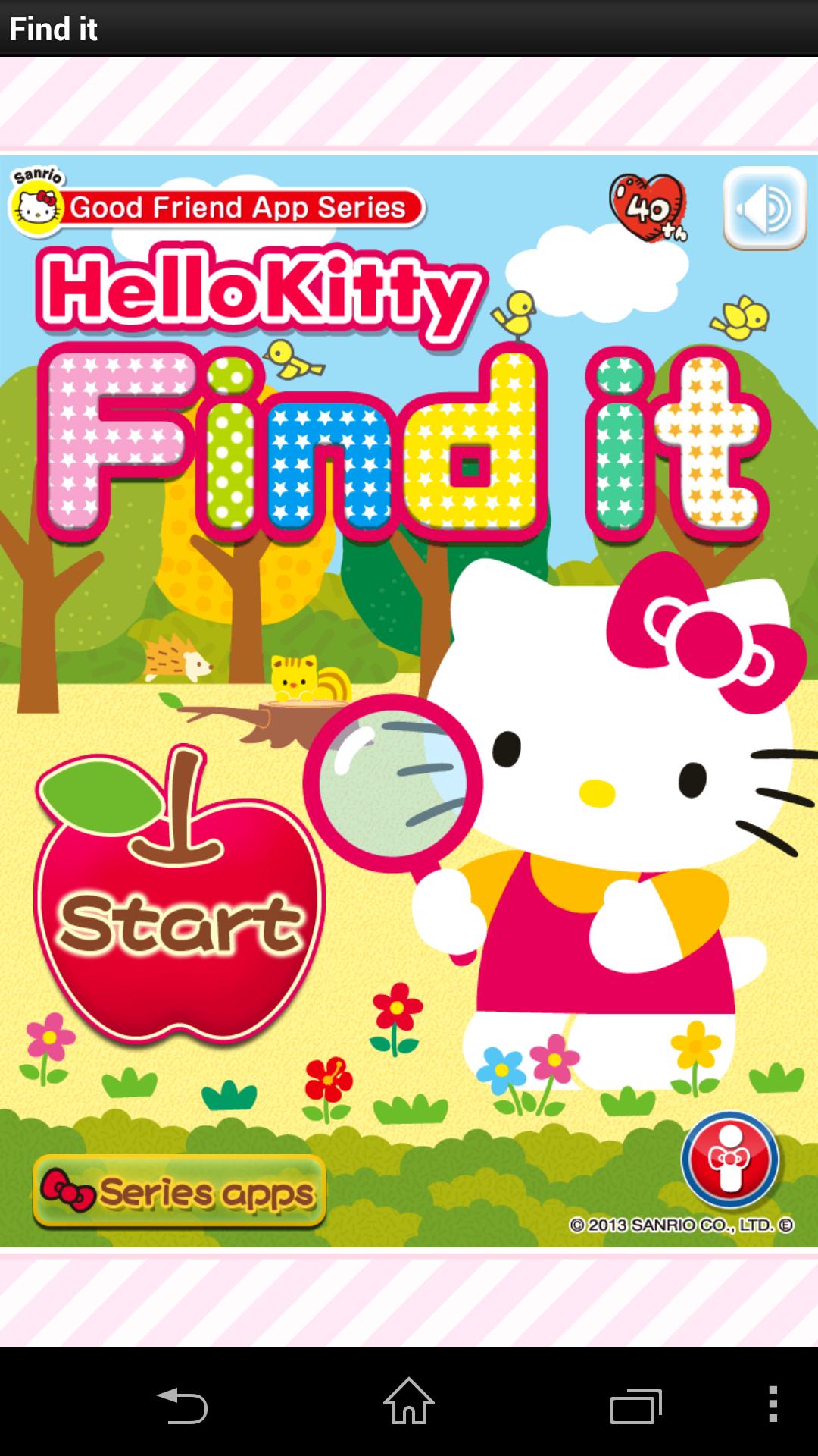 Hello Kitty Find it