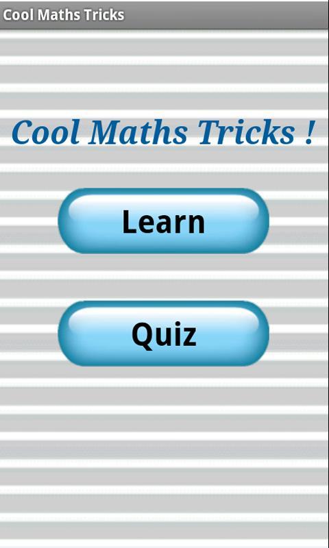 Cool Vedic Maths Tricks