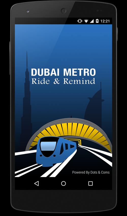 Dubai Metro Ride & Remind