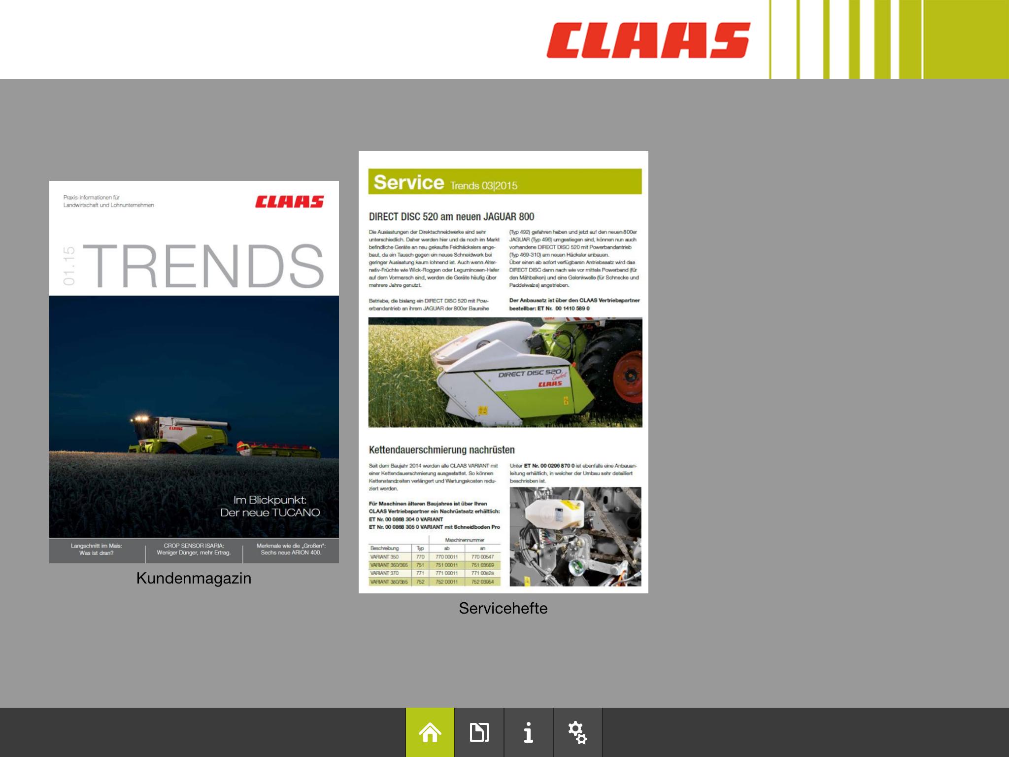 CLAAS Trends