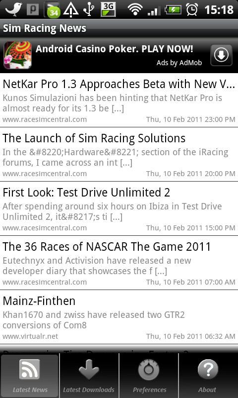 Sim Racing News