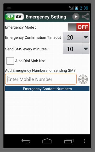 NPAV Emergency APP