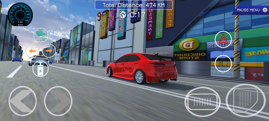 Corolla Toyota Car Drive Game