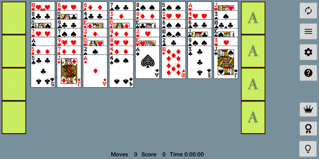 FreeCell with Leaderboards