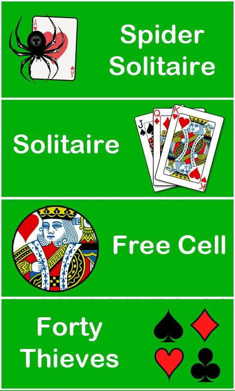 Spider Solitaire, FreeCell