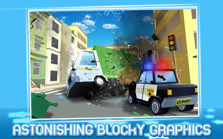 Craft Cop Pursuit Blocky Thief