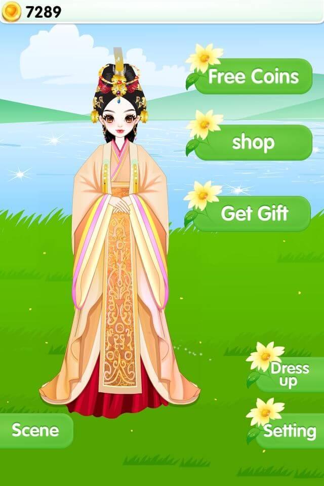 Chinese Princess-Costume Lady