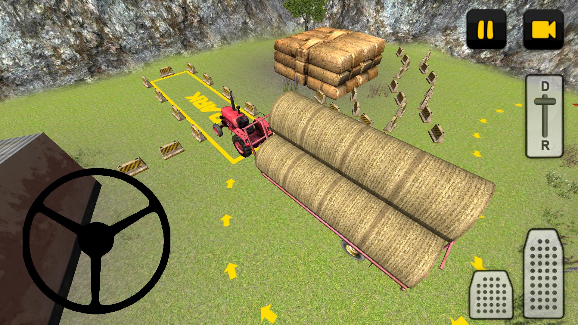 Classic Tractor 3D: Hay