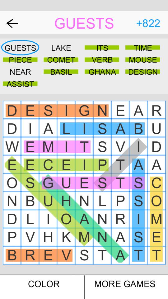 Word Search Games - Free