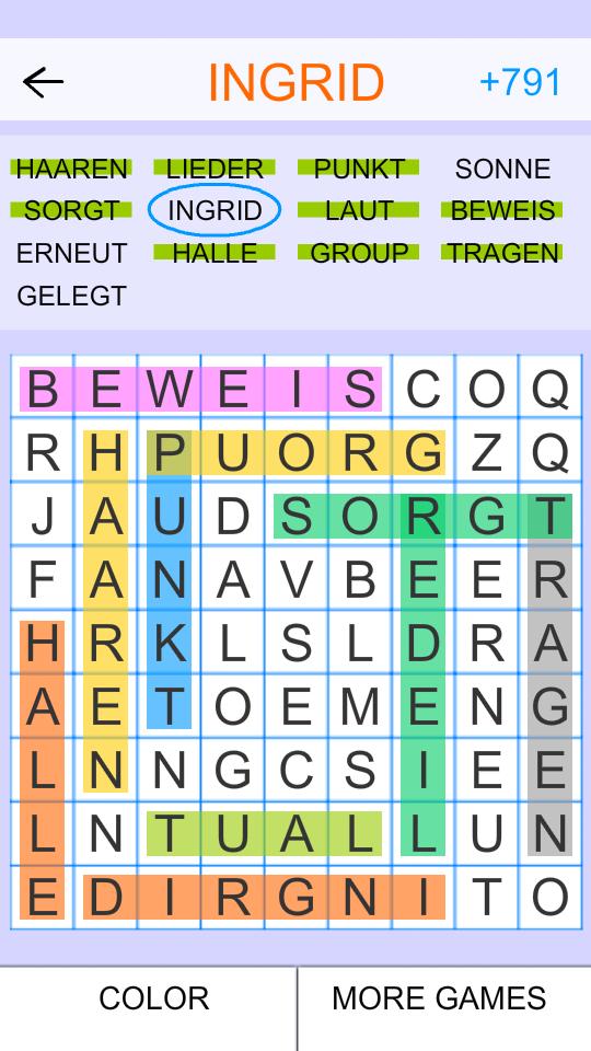 Word Search Games - Free