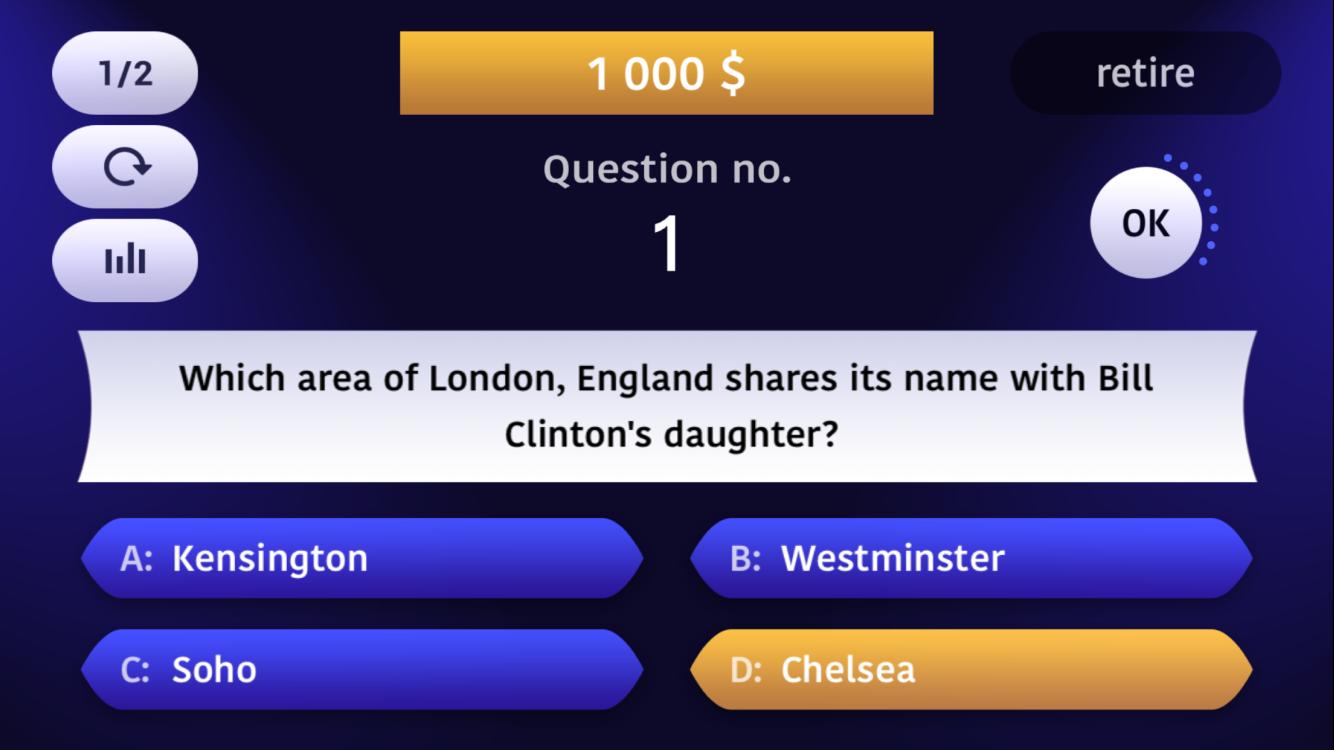 Millionaire Pub Quiz