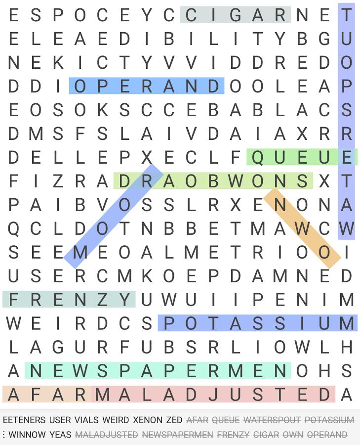 Word Search Italian Free