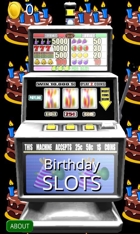 3D Birthday Slots - Free