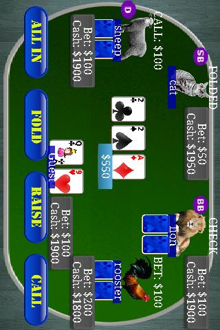 Poker - Texas Holdem zoo