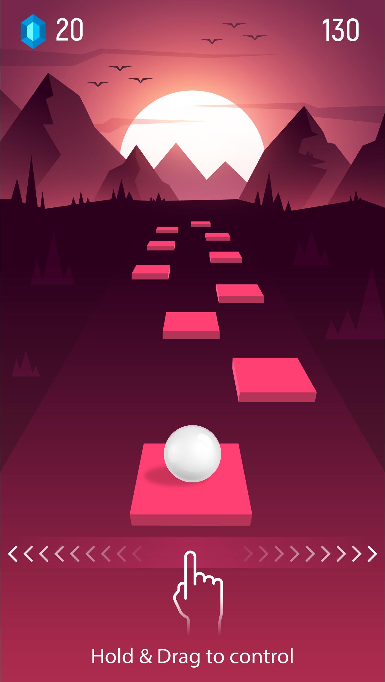 Sky Hopper: Music Rolling Ball Games