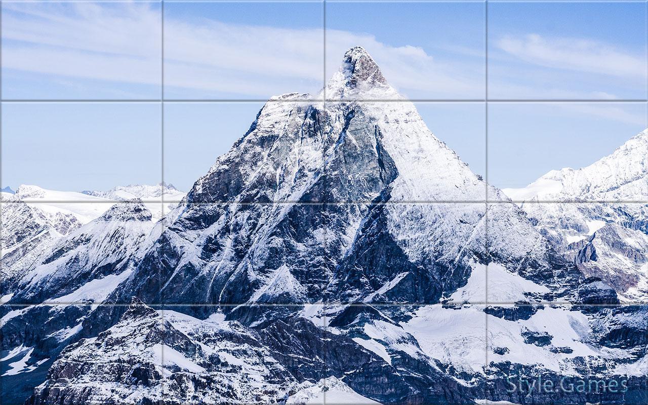 Peaks and Hills Puzzle