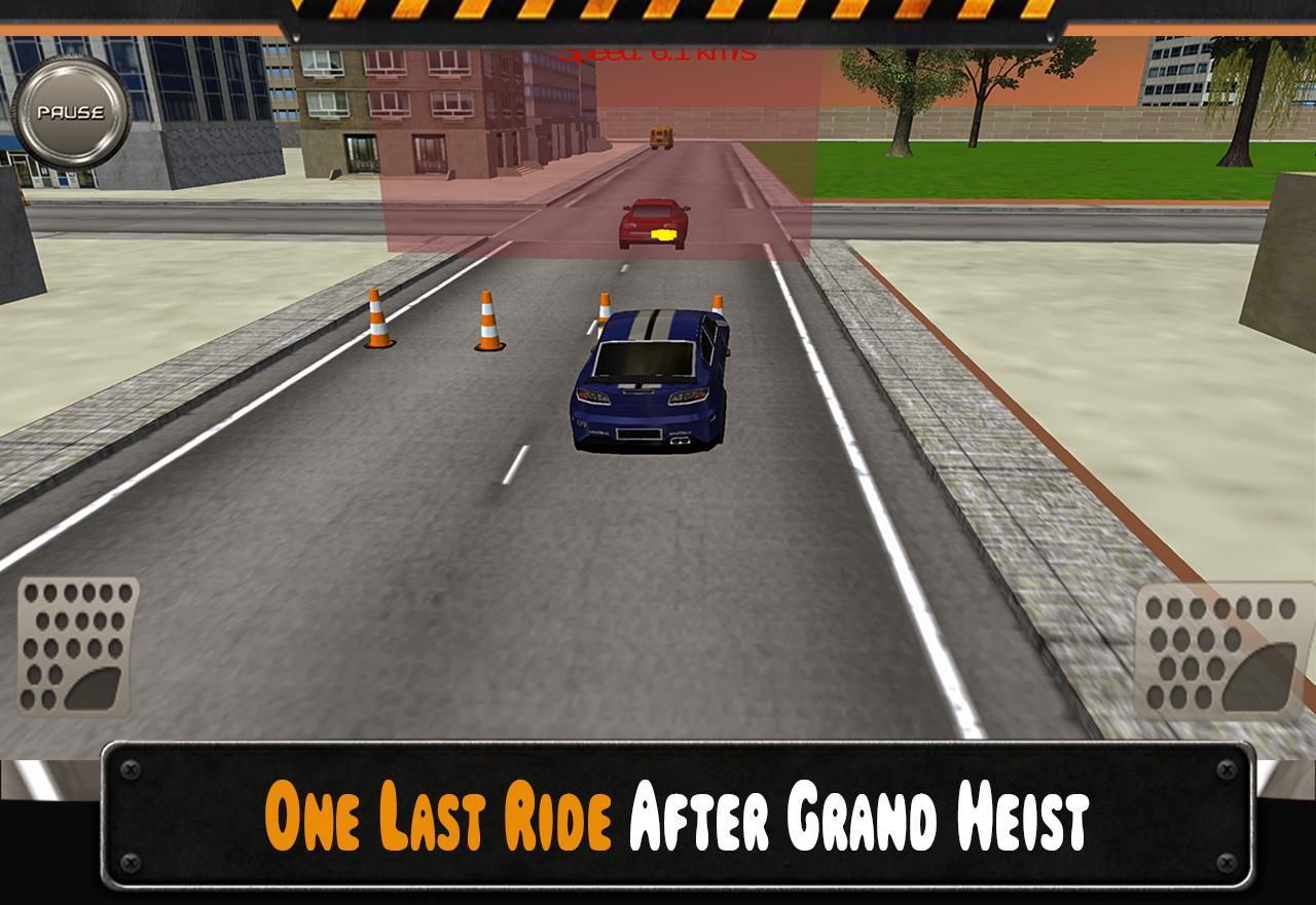 City Police Car Chase 3D - Highway Robbers Getaway