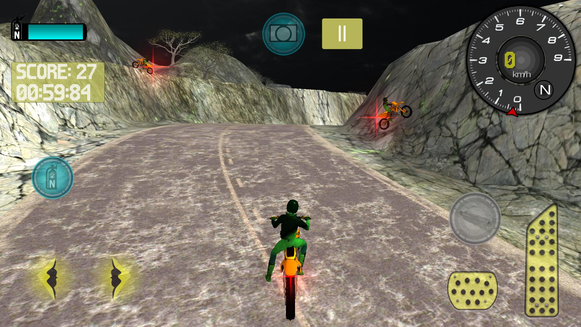 Motocross Night Simulator