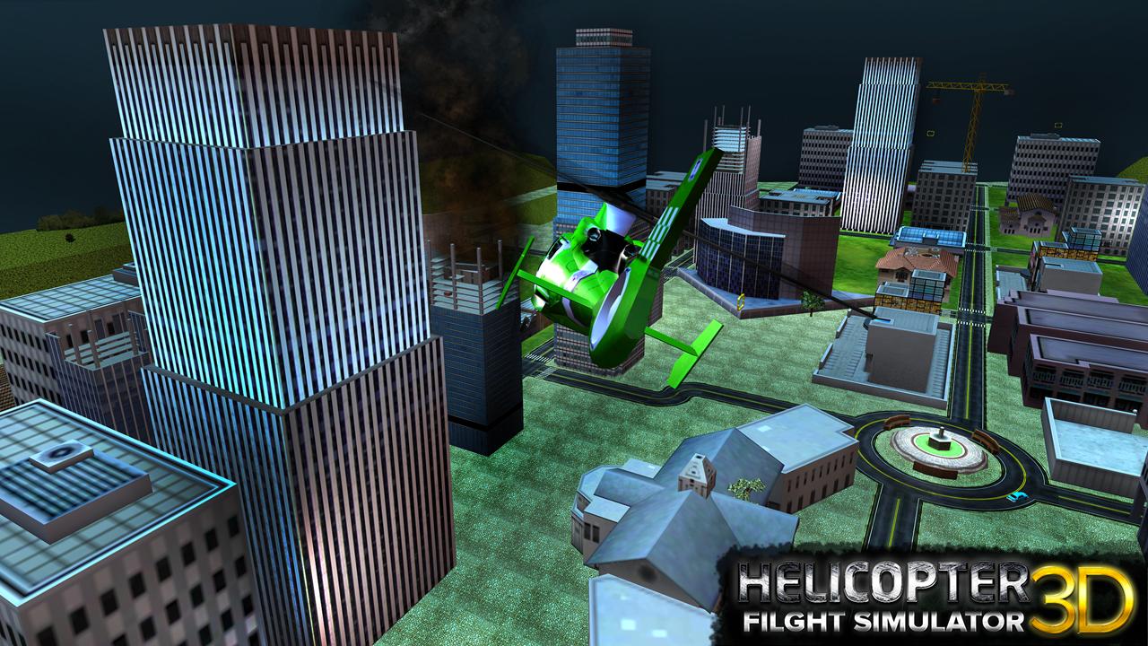 Helicopter Flight Sim 3D Game