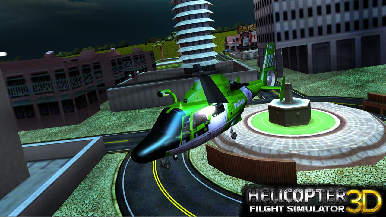 Helicopter Flight Sim 3D Game