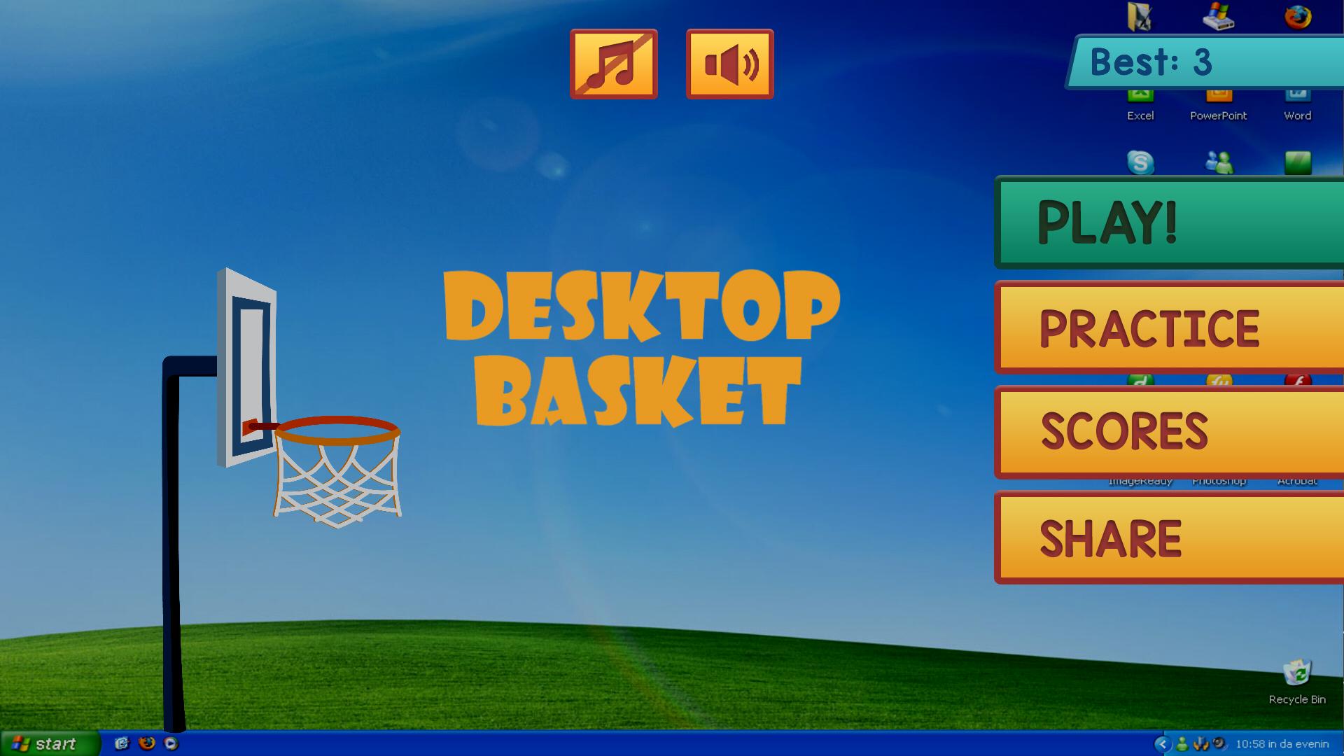 Desktop Basketball