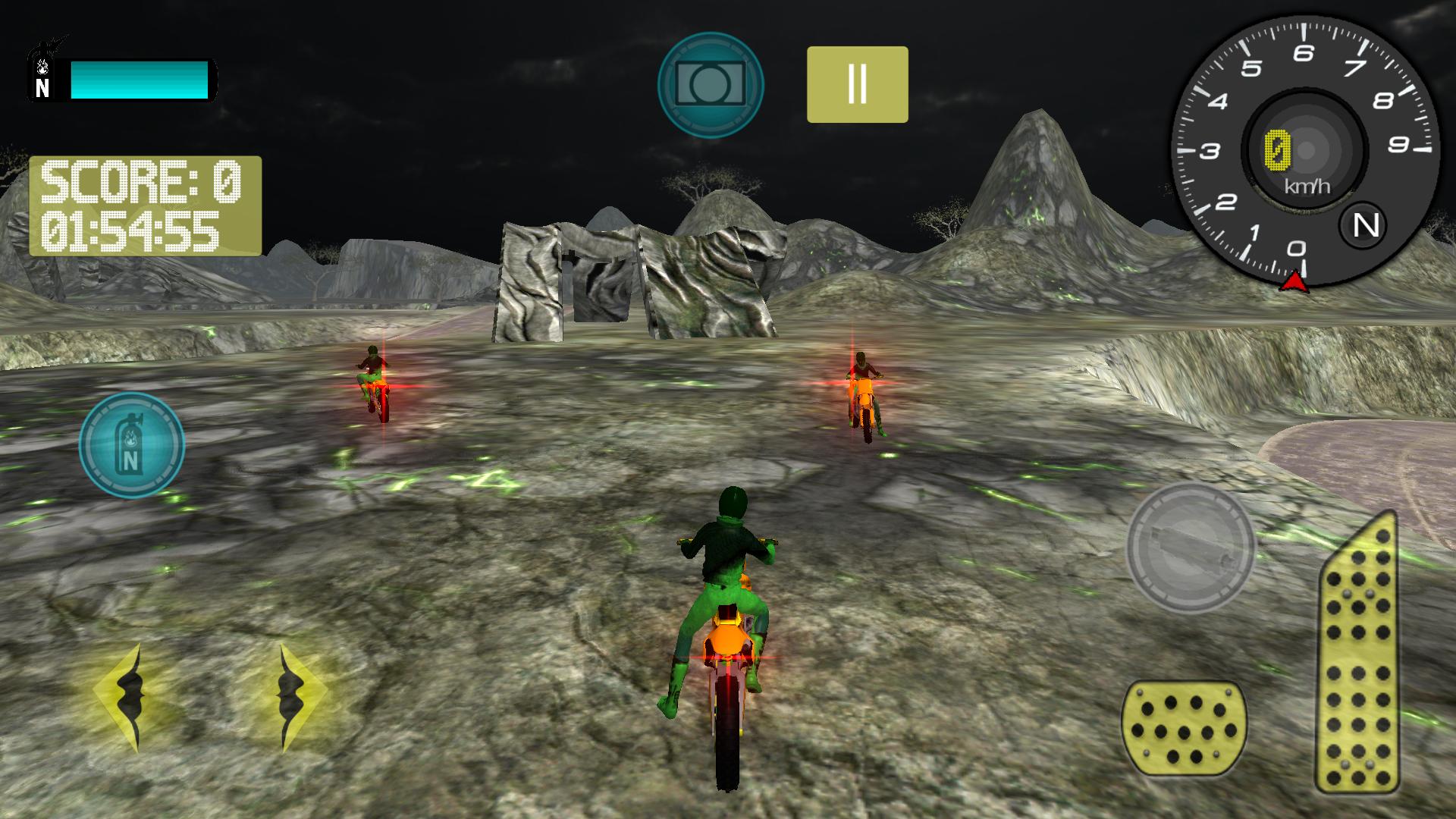 Motocross Night Simulator