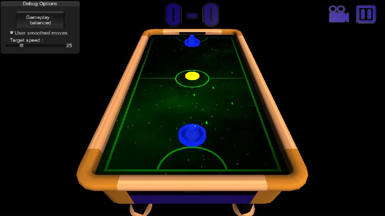 Super Air Space Hockey 3D 2016