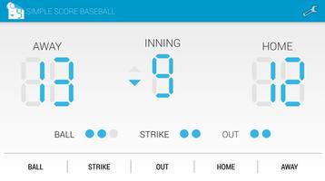 Simple Score Baseball