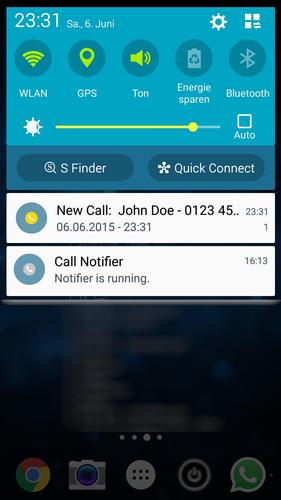 Call Notifier for CallClerk