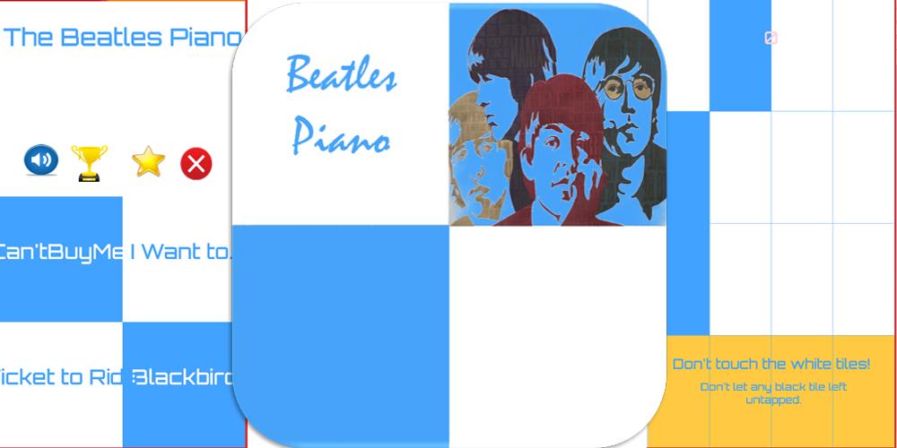 The Beatles Piano Tiles