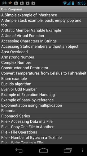 C++ Programs