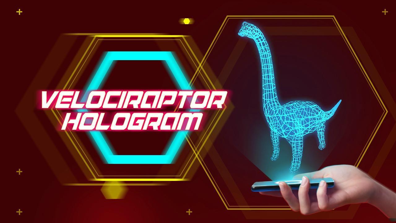 Velociraptor Hologram