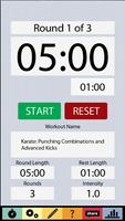 MMA Fitness Workout:  Shoutbox Workout Timer